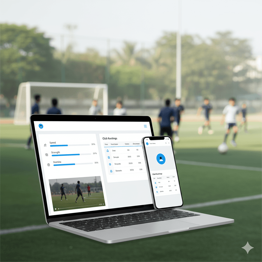 Sparta dashboard showing evaluations, rankings, and live match