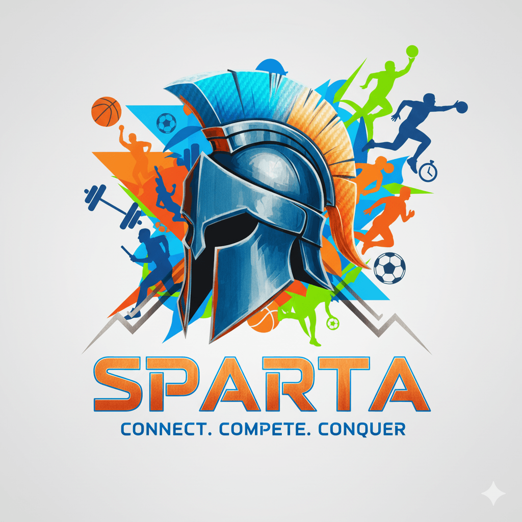 Students playing sports and recording matches